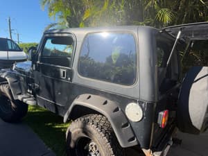 2004 JEEP WRANGLER SPORT (4x4) 5 SP MANUAL 4x4 2D HARDTOP