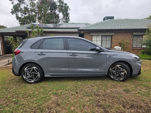 Hyundai i30 Nline hatch grey my2025 mhev