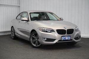 2014 BMW 2 Series 220i Sport Line F22 Auto