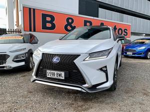 2016 Lexus RX F SPORT HYBRID GYL25R