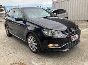 2017 VOLKSWAGEN POLO URBAN  + (81TSI) Auto Black $9600