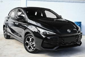 2024 MG MG3 MY24.5 Excite Pearl Black Automatic Hatchback