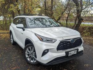 2021 Toyota Kluger Axuh78R Grande eFour Frosted White 6 Speed Constant Variable Wagon Hybrid