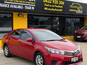 2015 Toyota Corolla Ascent ZRE172R