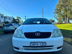 2003 Toyota Corolla Conquest Seca ZZE122R 4 Speed Automatic Hatchback 8months Rego Log Books 