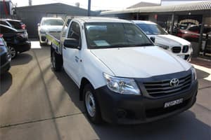 2013 Toyota Hilux WORKMATE TGN16R MY12 REAR WHEEL DRIVE