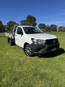 2018 Toyota Hilux Workmate TGN121R Rear Wheel Drive
