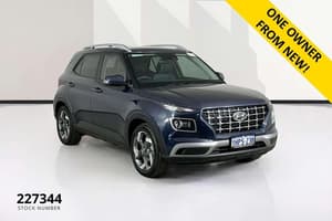 2022 Hyundai VENUE ELITE (BLACK) SUNROOF QX.V4 MY22