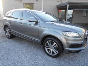 2013 AUDI Q7 3.0 TDI QUATTRO S-LINE 7 SEATER WAGON 167210KLS