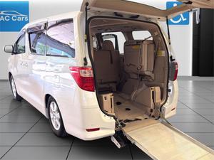 2014 Toyota Alphard PETROL, WELCAB, REMOTE WHEELCHAIR RAMP ANH20