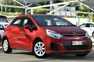 2016 Kia Rio UB MY16 S Red 4 Speed Sports Automatic Hatchback