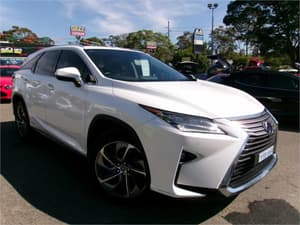 2018 Lexus RX SPORT LUXURY HYBRID (AWD) GYL26R MY18