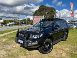 2019 TOYOTA LANDCRUISER PRADO GXL (4X4) GDJ150R MY18 4D WAGON 2.8L DIESEL TURBO 4 6 SP AUTOMATIC