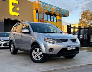 2008 Mitsubishi Outlander VR (7 SEAT) ZG MY08 4D wagon 3.0L V6 6 sp auto Sports mode