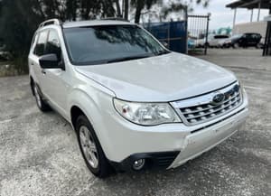 2012 SUBARU FORESTER X Auto White $7999