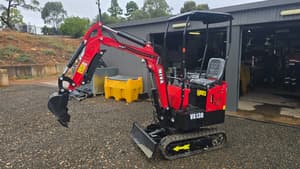 2025 MINI EXCAVATOR, MIVA VA13D  DIESEL ENGINE