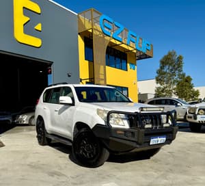 2010 Toyota Landcruiser Prado GXL (4x4) KDJ150R 4D wagon 3.0L turbo diesel 4 6 sp manua
