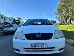 2003 Toyota Corolla Conquest Seca ZZE122R 4 Speed Automatic Hatchback 8months Rego Log Books 