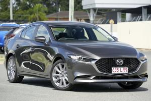 2024 Mazda 3 BP2S7A G20 SKYACTIV-Drive Evolve Machine Grey 6 Speed Sports Automatic Sedan