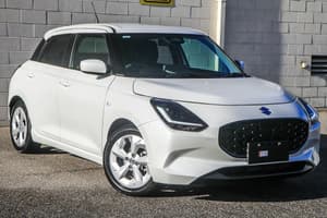 2025 Suzuki Swift UZ Hybrid Plus Pure White Pearl 1 Speed Constant Variable Hatchback