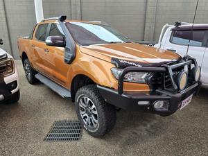 2018 Ford Ranger PX MkIII 2019.00MY Wildtrak Orange 10 Speed Sports Automatic Double Cab