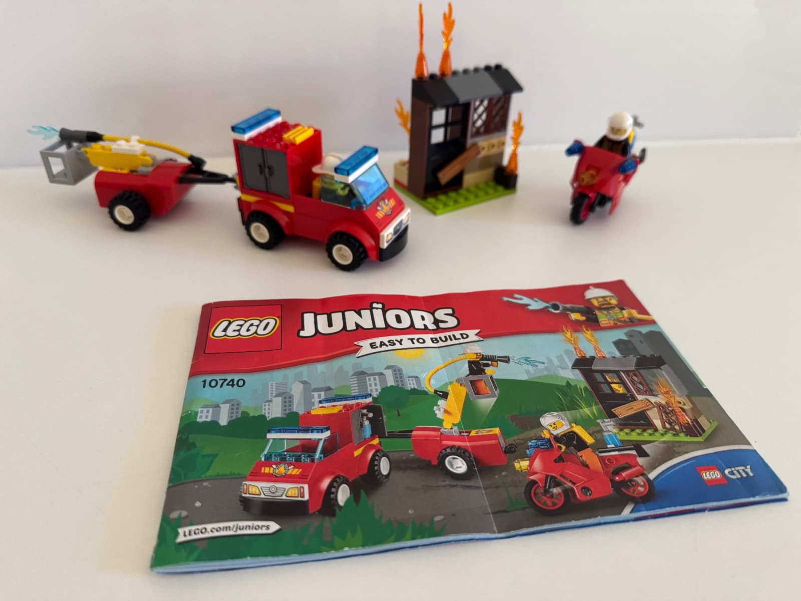 LEGO Fire Patrol Suitcase (10740) – complete with instructions