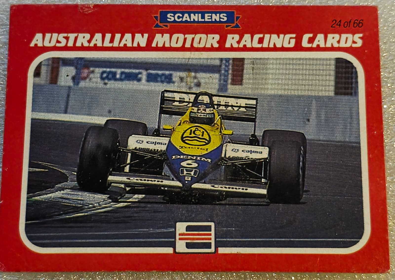 Poster 1986 - Australian F1 Grand Prix - Adélaïde – Racing Legend Club