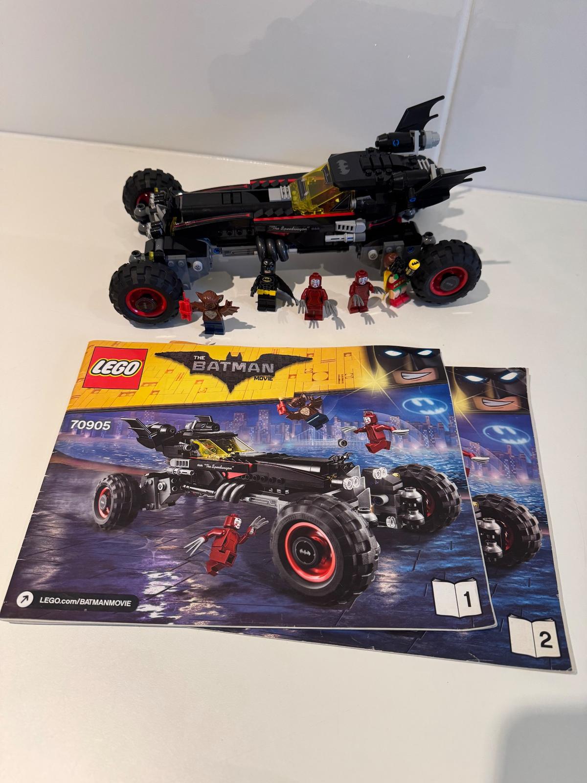LEGO Batmobile (70905) - complete with original instructions image 2