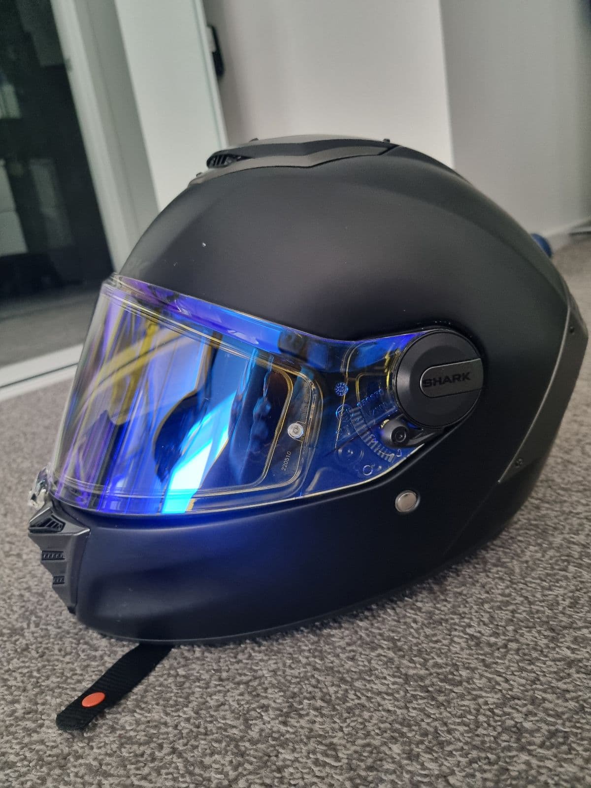 bluetooth black motorcycle helmet T-15 Bluetooth Matte Black