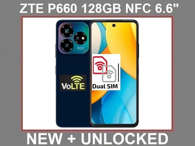 12 x NEW ZTE P660 DUAL SIM 128GB NFC UNLOCKED $95 EACH - Android Phones ...