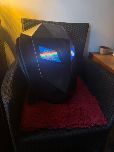 LED light backpack with charger has eyes - Miscellaneous Goods in ...