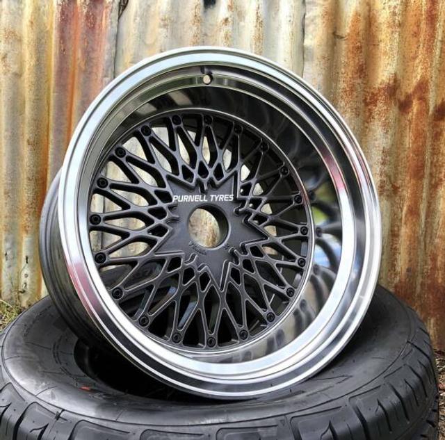 Jap Speed Rims 15 17 mesh wheels bbs rs style old school jdm jap drift silver gold ...