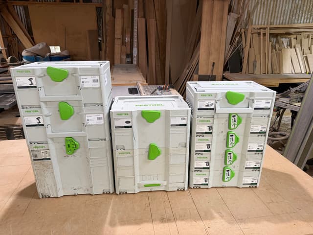 Festool systainers x 10 + 1 brand new with draw 11 total - Power Tools ...