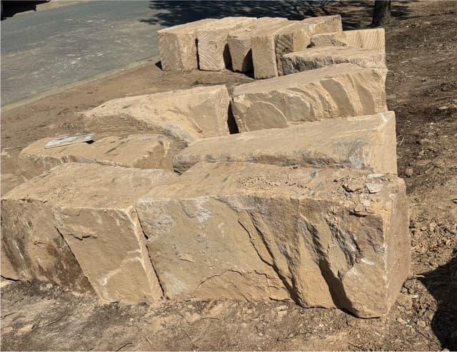 Sandstone blocks - Building Materials in Gungahlin ACT | Gumtree Australia