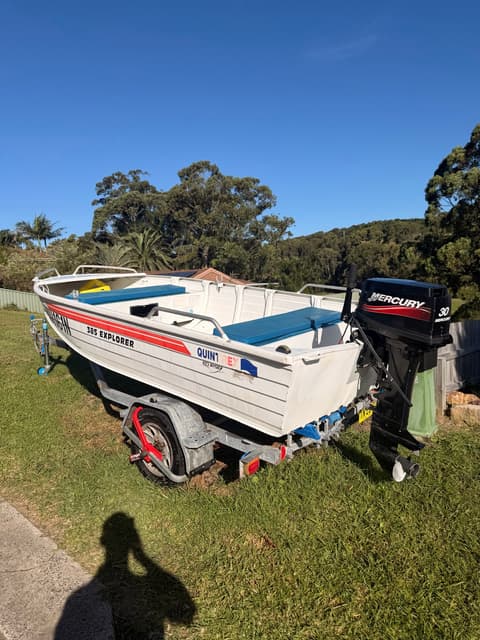 Quintrex 385 explorer, Mercury 30hp | Tinnies & Dinghies | Gumtree ...