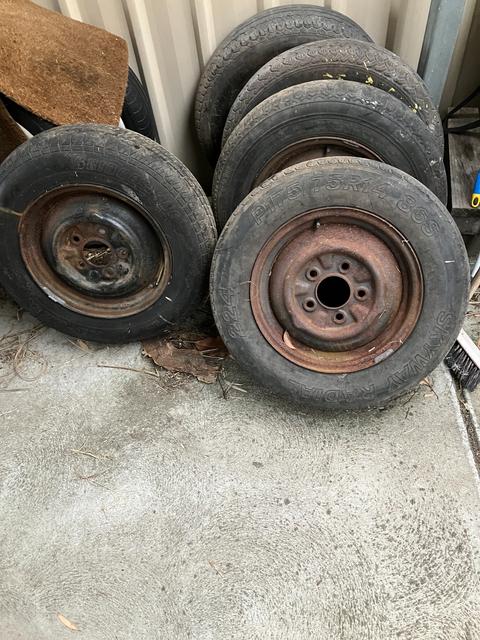 Austin car wheels rims 5X5 or 5X127 14 inch | Wheels, Tyres & Rims ...