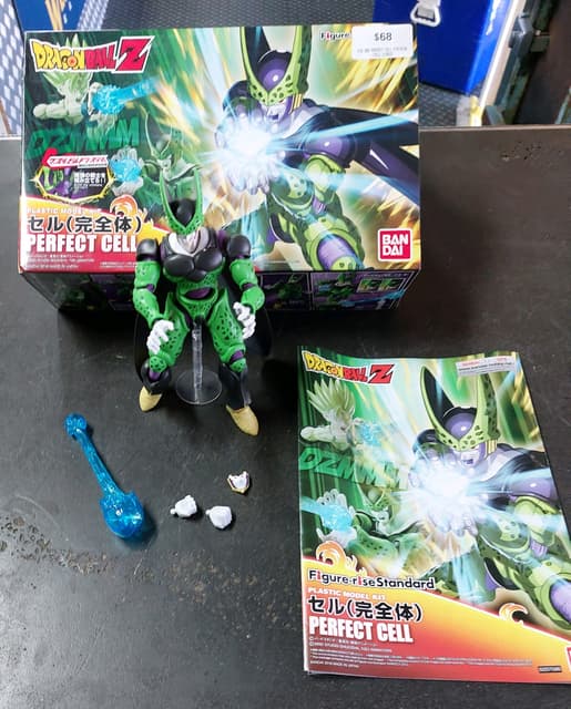 Perfect Cell Model Kit Bandai Perfect Cell Model Kit (Already Built) -JC997879 - Collectables ...
