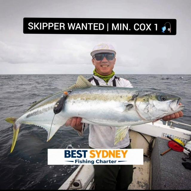 Commercial Fishing Charter Skipper Wanted. Min. Coxswain Grade 1 (NC ...