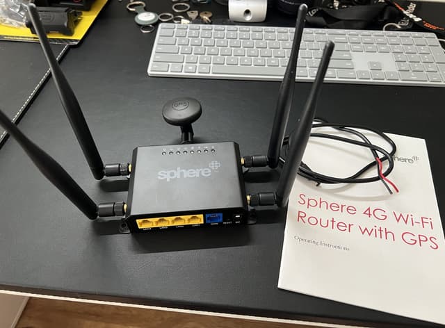 SPHERE Mobile 12V Caravan WiFi Router with GPS - Yanchep | Caravan ...