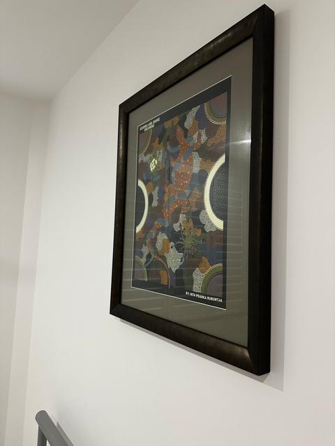 Framed Goanna & Snake Dreaming Art - Art in Birtinya QLD | Gumtree ...