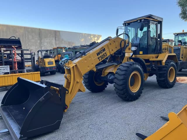2025 WCM T3053 telescopic wheel loader, 8.6ton, 125HP | Construction ...