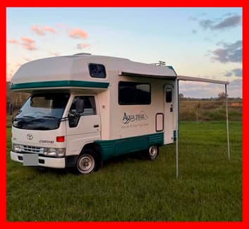 Toyota 4wd camroad motorhome campervan 4x4 rv windsor explorer coaster ...