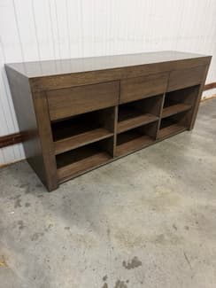 Storage Unit Computer Drawing 180cm Hardwood Sideboard/Display unit for PICK UP - Buffets & Side ...