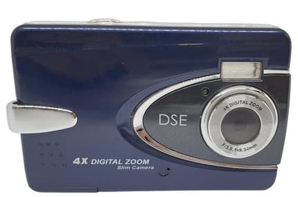 Dse 4X Digital Zoom Slim Camera 3.0 Mp #023100506488