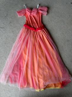 strapless open back dress Disney Princess Aurora Dress