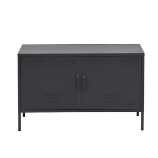 Modern Cold Rolled Steel Buffet Sideboard Cabinet With Adjustable Shel ...