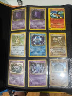 pokemon cards salt lake city Vintage 1999 Pokemon TCG 4 slot binder WOTC BB143-0313