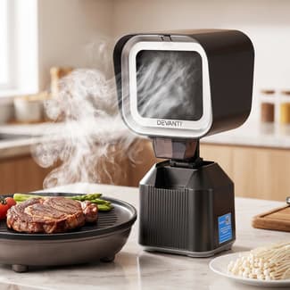 Devanti Portable Range Hood Desktop Exhaust Fan with Dual - Cooktops ...