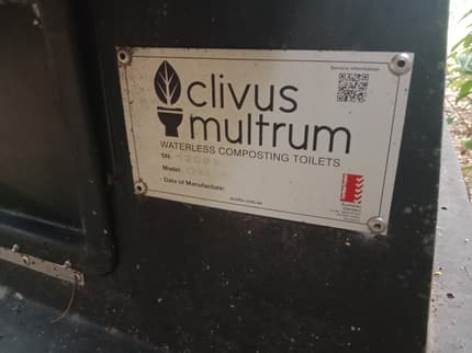Clivus Multrum Dry Composting Toilet - Building Materials in Mission ...