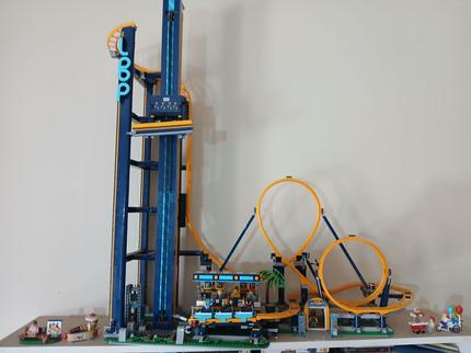 Lego Roler Loop Lego Loop Roller Coaster 10303